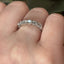 Round Brilliant Cut 0.84ct Diamond 5 Stone Eternity Ring