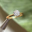 Lab Grown Round Brilliant Cut 1.00ct Diamond Solitaire Engagement Ring