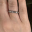 Round Brilliant Cut 0.75ct Diamond Half Hoop Eternity Ring