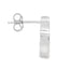 Round Brilliant Cut Diamond Fancy Stud Earrings