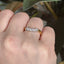 Round Brilliant Cut 0.50ct Diamond Wishbone 5 Stone Eternity Ring