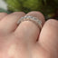Round Brilliant Cut 1.02ct Diamond 7 Stone Eternity Ring