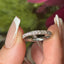 Round Brilliant Cut 0.50ct Diamond Grain Set Wedding Band