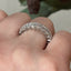 Emerald Cut 6.00ct Diamond Full Hoop Eternity Ring