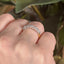 Round Brilliant Cut 1.01ct Diamond 6 Stone Half Hoop Eternity Ring