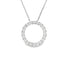 Round Brilliant Cut Diamond Circle of Life Pendant