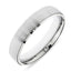 Traditional Court Wedding Band with Matt Centre & Bright Cut Edges