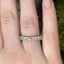 Princess Cut 3.30ct Diamond Full Hoop Eternity Ring