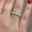 Round Brilliant Cut 2.13ct Diamond 7 Stone Eternity Ring
