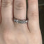 Round Brilliant Cut 1.01ct Diamond 7 Stone Half Hoop Eternity Ring
