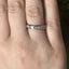 Princess Cut 1.01ct Diamond Half Hoop Eternity Ring