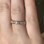 Round Brilliant Cut 0.75ct Diamond Half Hoop Eternity Ring