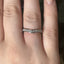 Round Brilliant Cut 0.50ct Diamond Wishbone Eternity Ring