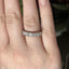 Princess Cut 1.52ct Diamond 7 Stone Eternity Ring