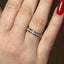 Round Brilliant Cut 1.21ct Diamond Full Hoop Wedding Band