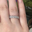 Round Brilliant Cut 2.50ct Fancy Diamond Full Hoop Eternity Ring