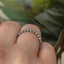 Round Brilliant Cut 2.00ct Diamond Full Hoop Eternity Ring