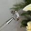 Flat Court Wedding Band With 2 Lines & Bevelled Edges