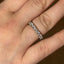 Round Brilliant Cut 2.02ct Full Hoop Eternity Ring