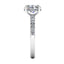 Lab Grown Oval Cut 3.02ct Diamond Engagement Ring with Diamond Shoulders & Hidden Halo