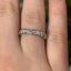 Round Brilliant Cut 2.00ct Diamond Full Hoop Eternity Ring