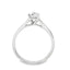 Round Brilliant Cut 0.70ct Diamond Engagement Ring with Diamond Shoulders