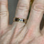 18ct Yellow Gold & Platinum Flat Wedding Band