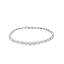 18ct White Gold Round Brilliant Cut 0.90ct Diamond Bracelet