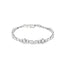 18ct White Gold Round Brilliant Cut Diamond Bracelet
