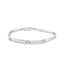 18ct White Gold Baguette Cut 1.15ct Diamond Bracelet