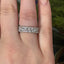 Round Brilliant Cut 2.60ct Diamond Full Hoop Eternity Ring
