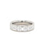 Princess & Baguette Cut 1.00ct Diamond Half Hoop Eternity Ring