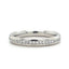 Round Brilliant Cut Diamond Channel Set Wedding Band 0.50cts