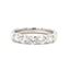 Round Brilliant Cut 0.84ct Diamond 5 Stone Eternity Ring