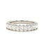 Princess Cut 1.00ct Diamond 9 Stone Eternity Ring