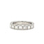 Princess Cut 1.00ct Diamond 9 Stone Eternity Ring