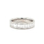 Baguette Cut 1.00ct Diamond Half Hoop Eternity Ring