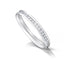 Round Brilliant Cut 0.37cts Diamond Channel Set Wedding Band