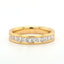 Princess Cut 0.75ct Diamond Channel Set 11 Stone Eternity Ring
