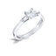 Princess Cut 0.73ct Diamond Trilogy Engagement Ring