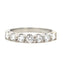 Round Brilliant Cut 0.51ct Diamond 7 Stone Eternity Ring
