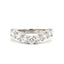 Round Brilliant Cut 1.05ct Diamond 7 Stone Wishbone Eternity Ring
