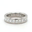 Princess Cut 3.23ct Diamond Full Hoop Eternity Ring