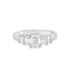 Emerald Cut 0.70ct Diamond 5 Stone Engagement Ring