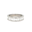 Baguette Cut 2.04ct Diamond Half Hoop Eternity Ring