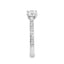 Round Brilliant Cut 0.70ct Diamond Engagement Ring with Diamond Shoulders