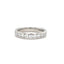 Round Brilliant Cut 0.75ct Diamond Half Hoop Eternity Ring