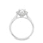 Lab Grown Round Brilliant Cut 1.01 Diamond With Diamond Halo