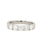 Round Brilliant Cut 0.86ct Diamond 5 Stone Eternity Ring