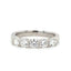 Round Brilliant Cut 0.86ct Diamond 5 Stone Eternity Ring
